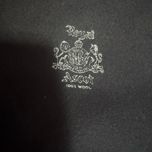 Vintage Royal Ascot Navy Cabbie’s Beret Hat - 100% Wool - Golden Gate Hat Co USA - Picture 6 of 8